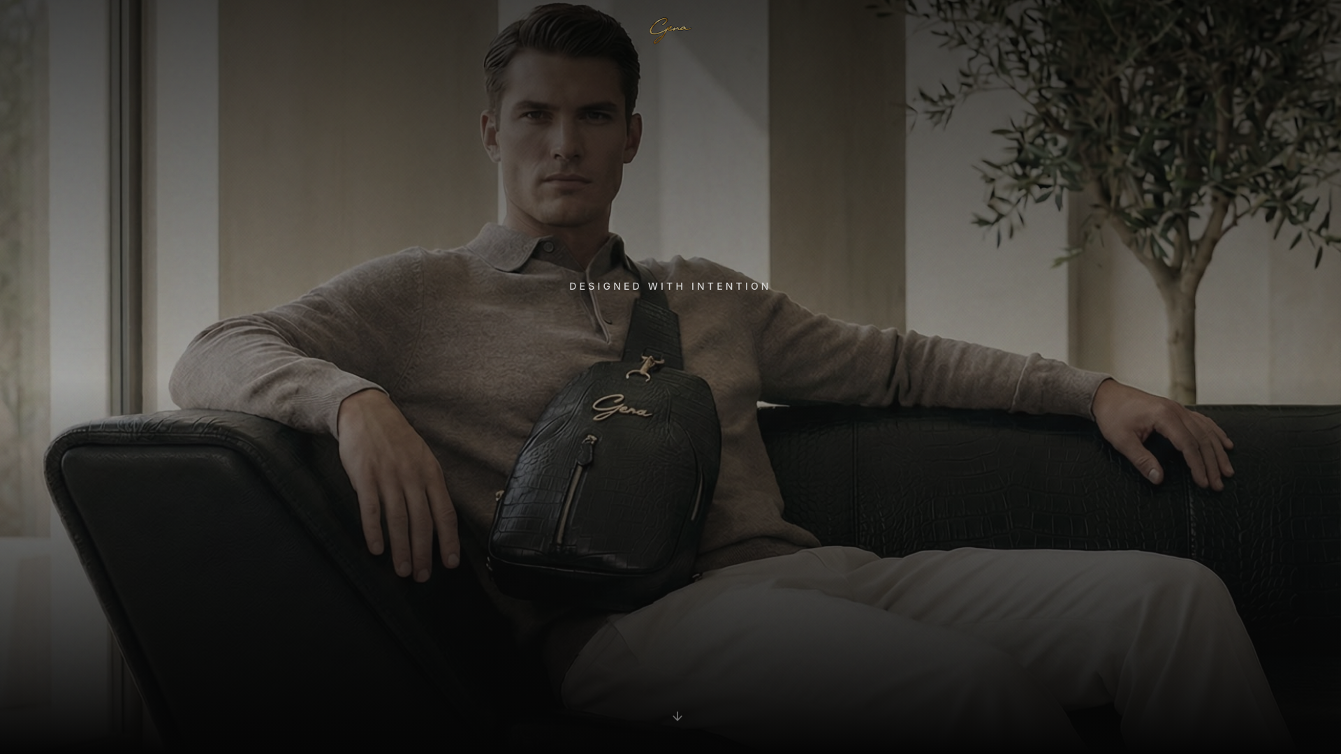 Gena - Premium brand website