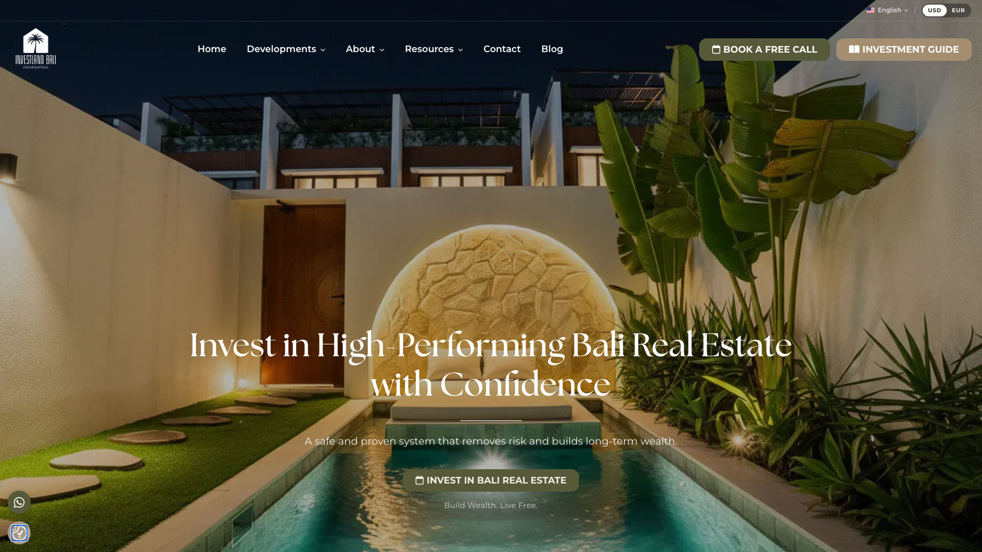 Investland Bali - Bali real estate investment