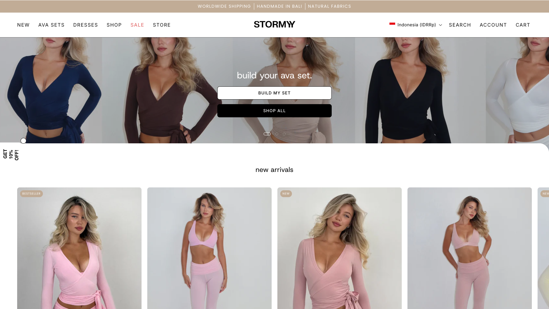 STORMYY - Bali handmade fashion e-commerce